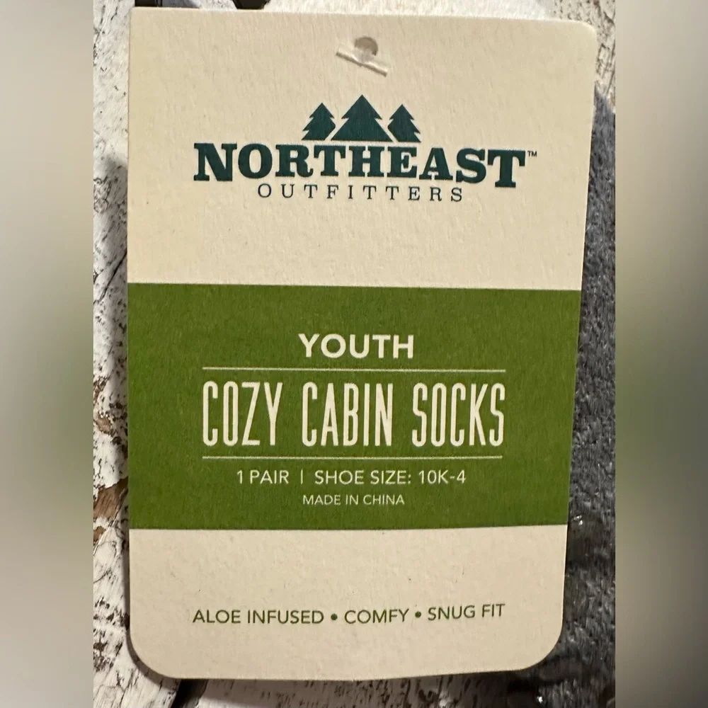 Bundle of Youth Cozy Cabin Socks  - NIP/NWT